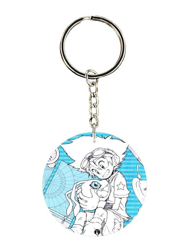 The Anime Digimon Printed Keychain