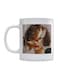 Woman Printed Mug White/Brown/Black