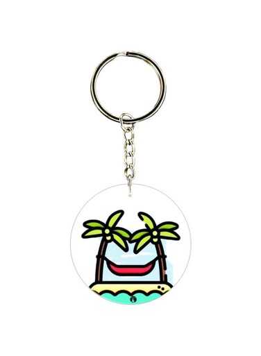 Printed Double Sided Keychain