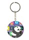 A Panda Double Side Printed Keychain