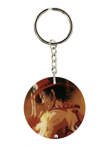 The Anime One Piece Printed Keychain