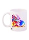 Sonic Printed Mug White/Blue/Red Standard Size