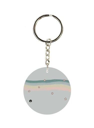 Stars Printed Keychain
