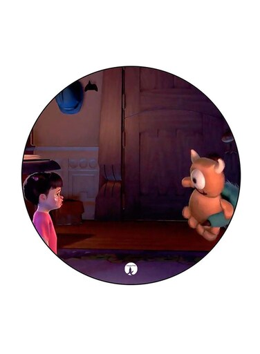 Disney Character Printed Fridge Magnet Round Multicolour