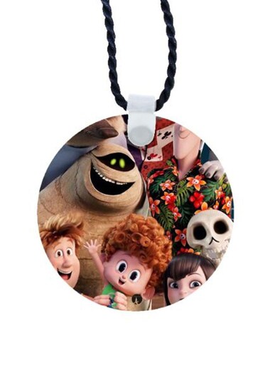 Hotel Transylvania Printed Car Mirror Pendant