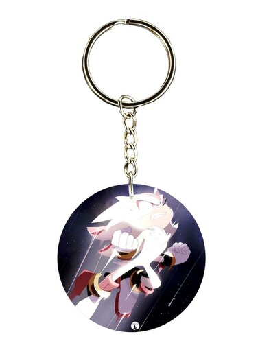 Sonic Printed Keychain
