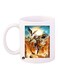 Assassin's Creed Printed Coffee Mug White/Blue/Brown
