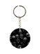 Skull Printed Double Sided Keychain