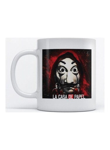 Mug La Casa De Papel For Coffee And Tea White