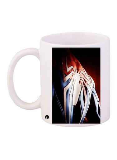Spider-Man Printed Coffee Mug White/Blue/Red