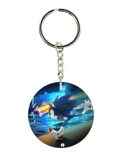 Sonic Double Side Printed Keychain