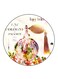 Perfume Printed Fridge Magnet Multicolour