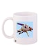 Cartoon Printed Coffee Mug White/Blue/Purple 11ounce