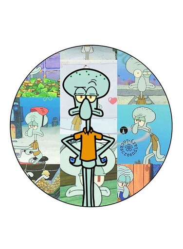 Spongebob Printed Fridge Magnet Multicolour