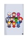 Printed Fridge Magnet Multicolour 8.5x0.4x5.5cm