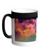 Triangles Printed Colour Changing Coffee Mug Black 11ounce