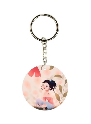 Double Side Printed Keychain