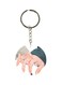 Double Side Printed Keychain