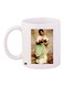 Girl Printed Coffee Mug White/Beige/Green 11ounce