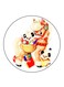 Animals Printed Fridge Magnet Multicolour