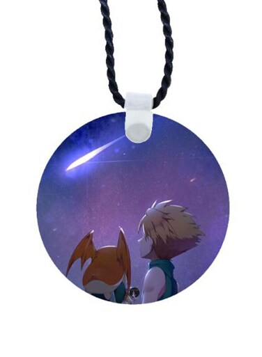 Printed Car Mirror Pendant