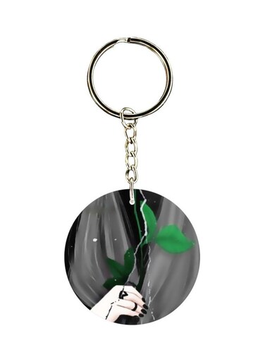 Dual Sided Keychain