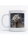 Lions Printed Mug White/Brown/Blue