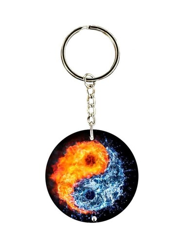 Single Side Printed Keychain