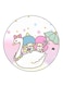 Boy And A Girl Printed Fridge Magnet Multicolour