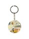 Cartoon Printed Double Sided Keychain