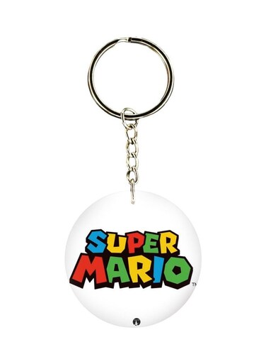Super Mario Printed Keychain