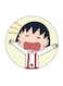 Anime Chibi Maruko Chan Printed Fridge Magnet Multicolour