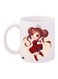 Anime Girl Printed Coffee Mug White/Red/Brown