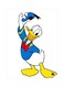 Donald Duck Themed Metallic Plate Red/Blue/White 20x15cm