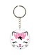 Cat Printed Keychain