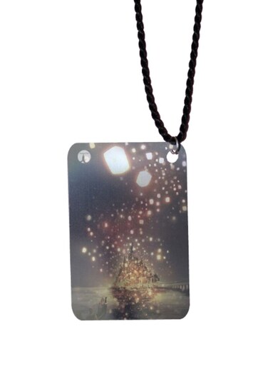 Cartoon Printed Car Mirror Pendant