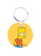 Simpsons Wooden Keychain