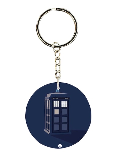 Double Sided Doctor Who Printed Keychain
