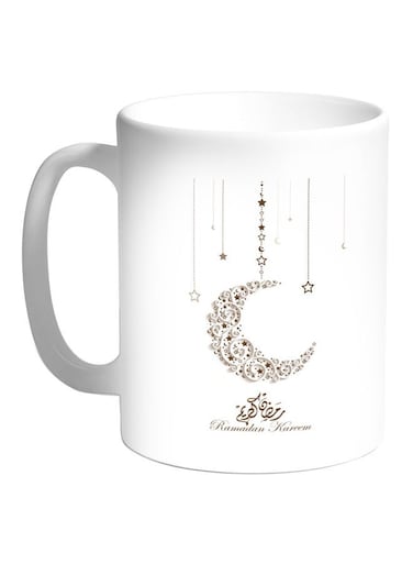 Ramadan Kareem Printed Coffee Mug Multicolour 11ounce