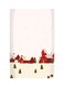 Printed Fridge Magnet White/Green/Red 8.5x0.4x5.5cm