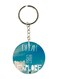 English Phrases Printed Keychain