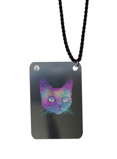 Printed Car Mirror Pendant