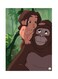Disney Metal Plate Poster Multicolour