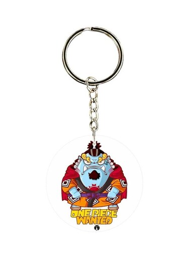 Anime One Piece Printed Keychain