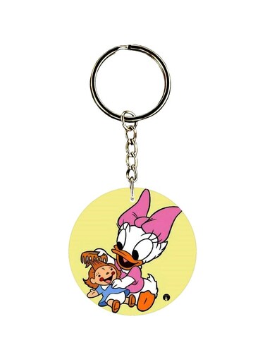 Daisy Duck Printed keychain