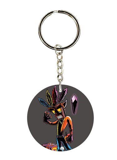 Crash Printed Keychain
