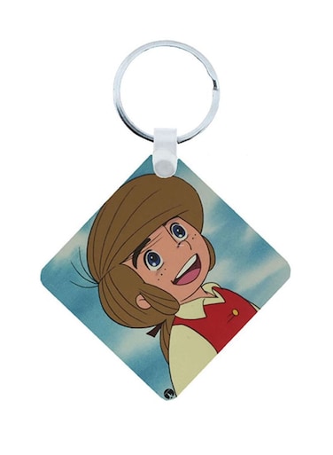 Jazirat Alkanz Wooden Keychain