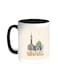Congratulation Eid Al - Adha Printed Coffee Mug Black/White 11ounce