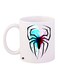 Spiderman Symbol Printed Coffee Mug White/Blue/Pink