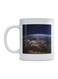 The Earth Printed Mug White/Blue/Green
